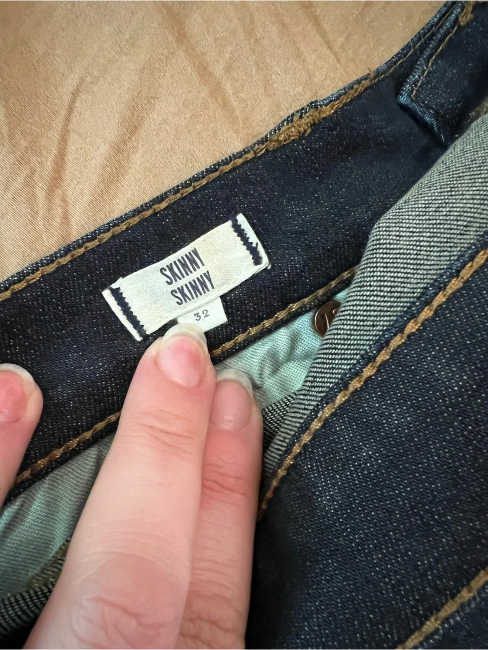 Madewell Dark Blue Skinny Jeans